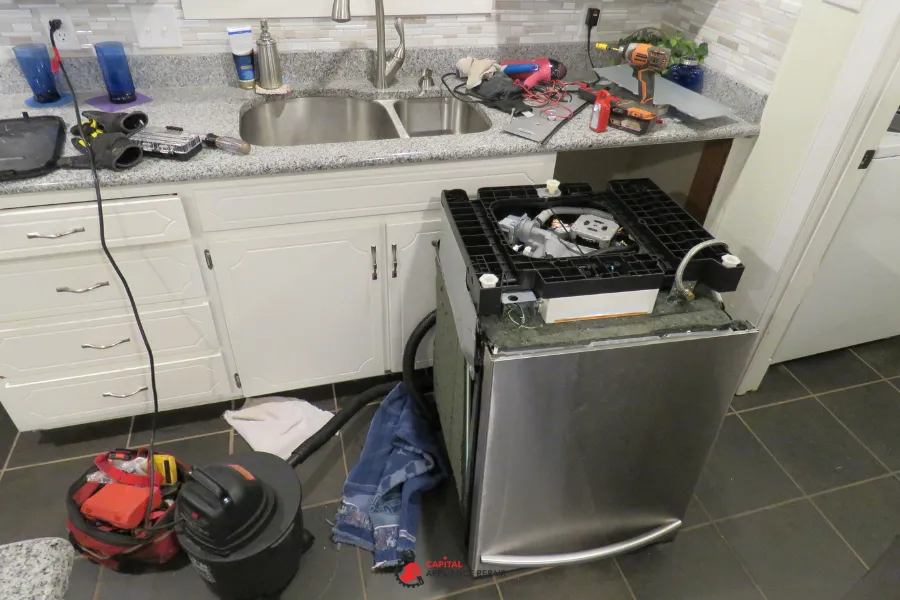dishwasher is leaking