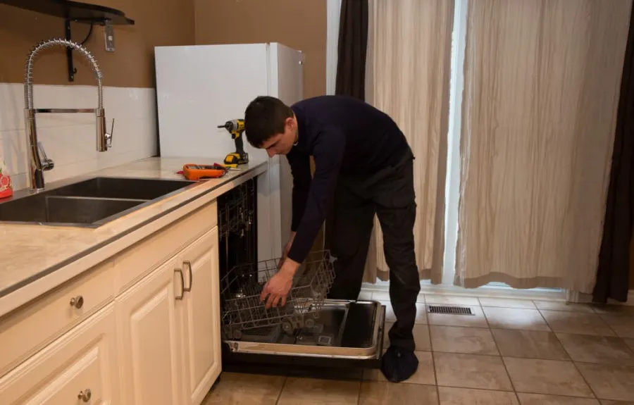 dishwasher not draining repair
